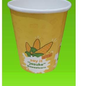(TERBARU) Paper Hot Cup 4 oz Say Jasuke isi 50 pcs Gelas kertas Cup Kecil Kualiatas Premium