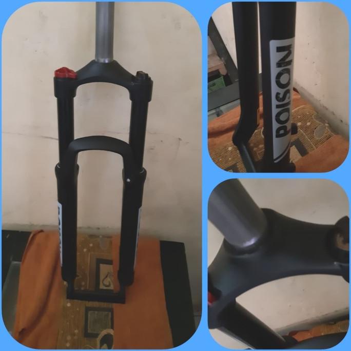 Fork Sepeda Mtb Ban 26 Merk Poison Travel 120