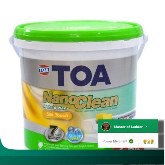 TBF Cat Interior TOA NANOCLEAN SILK TOUCH BASE TINTING 2.5LT