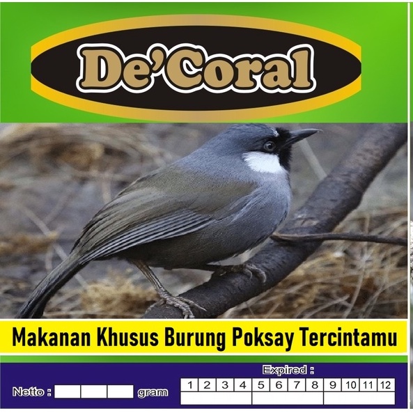 Makanan Khusus Burung Poksay|Makanan Poksay|Pakan Burung Poksay