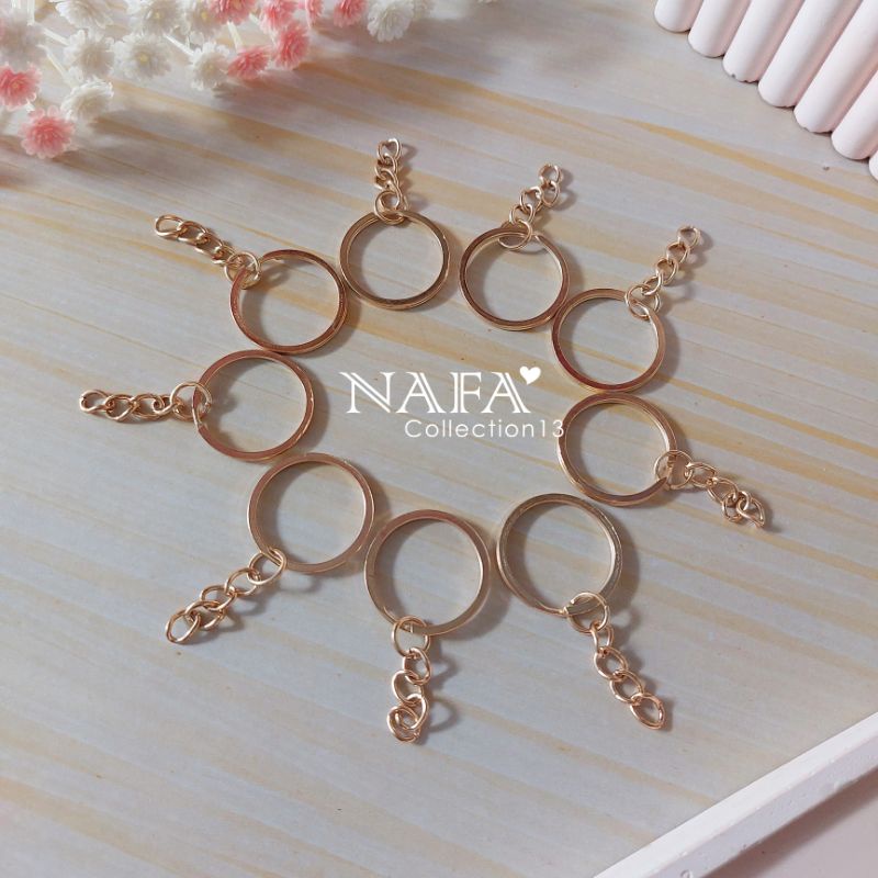 (10pcs) Ganci Tebal Rosegold