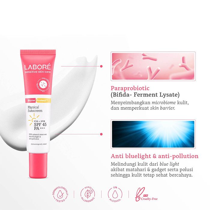 Labore Sensitive Skin Care Biomeprotect Physical Sunscreen | 30 ml