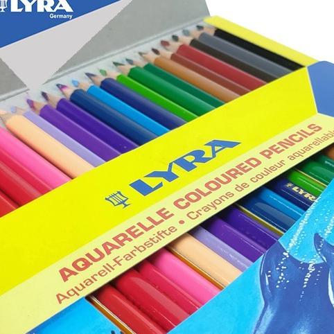 

Model Baru - Lyra Dolphin Watercolor Pencil - Pensil Warna 24 Warna .,