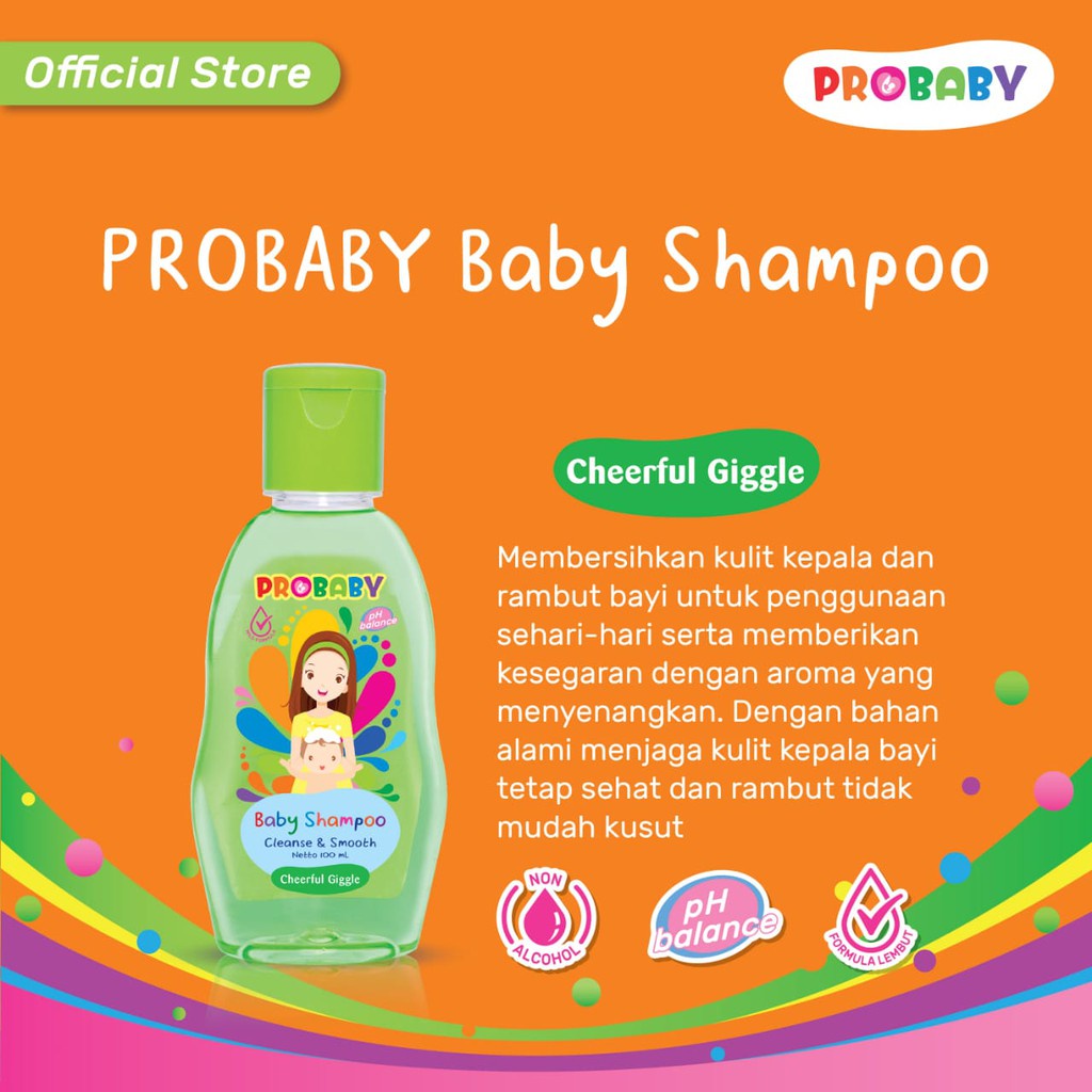 Probaby Hair and Body Wash Shampoo Sabun Mandi Bayi