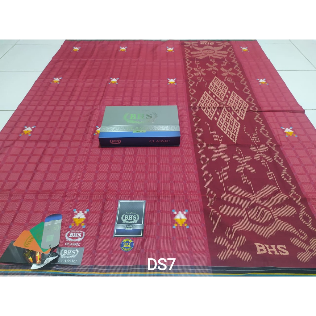 Sarung BHS Classic Songket Silver Sarung BHS
