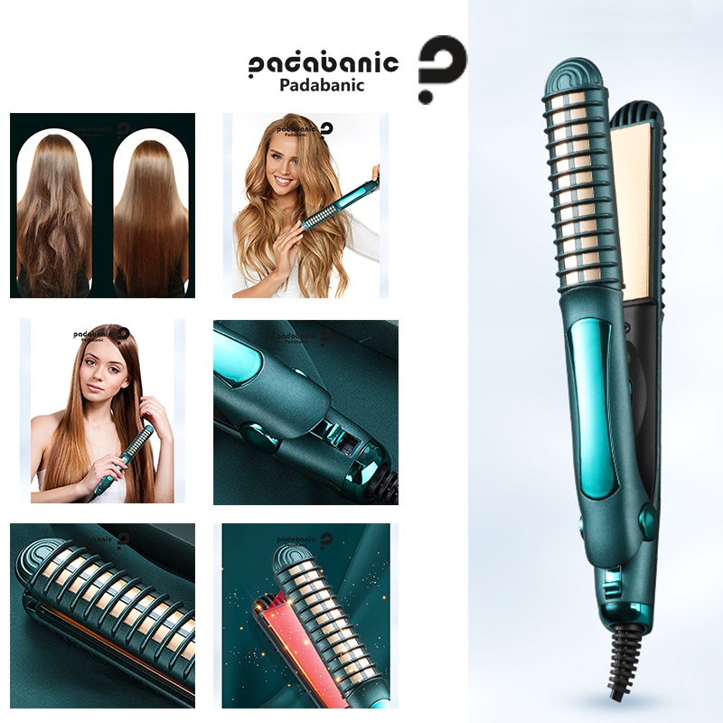 *HARGA PROMO 1 PAKET* Catokan pengering rambut Dan Hair Dryer Sisir Catok rambut