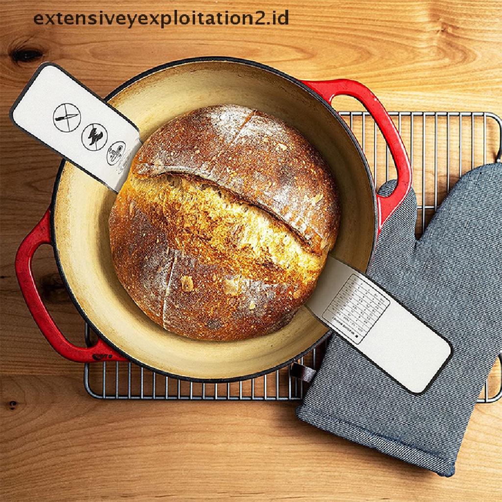 {NEW} 1pc Silikon Baking Mat Gagang Panjang Sling Alat Masak Dapur Anti Lengket.