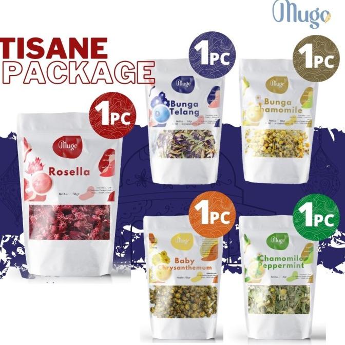 

Paket Special Tea (Baby Krisan, Chamomile, Telang, Mint, Rosella)