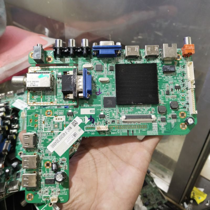 MAINBOARD - MOTHERBOARD - MB - MESIN TV LED PHILIPS 50PUT6233S