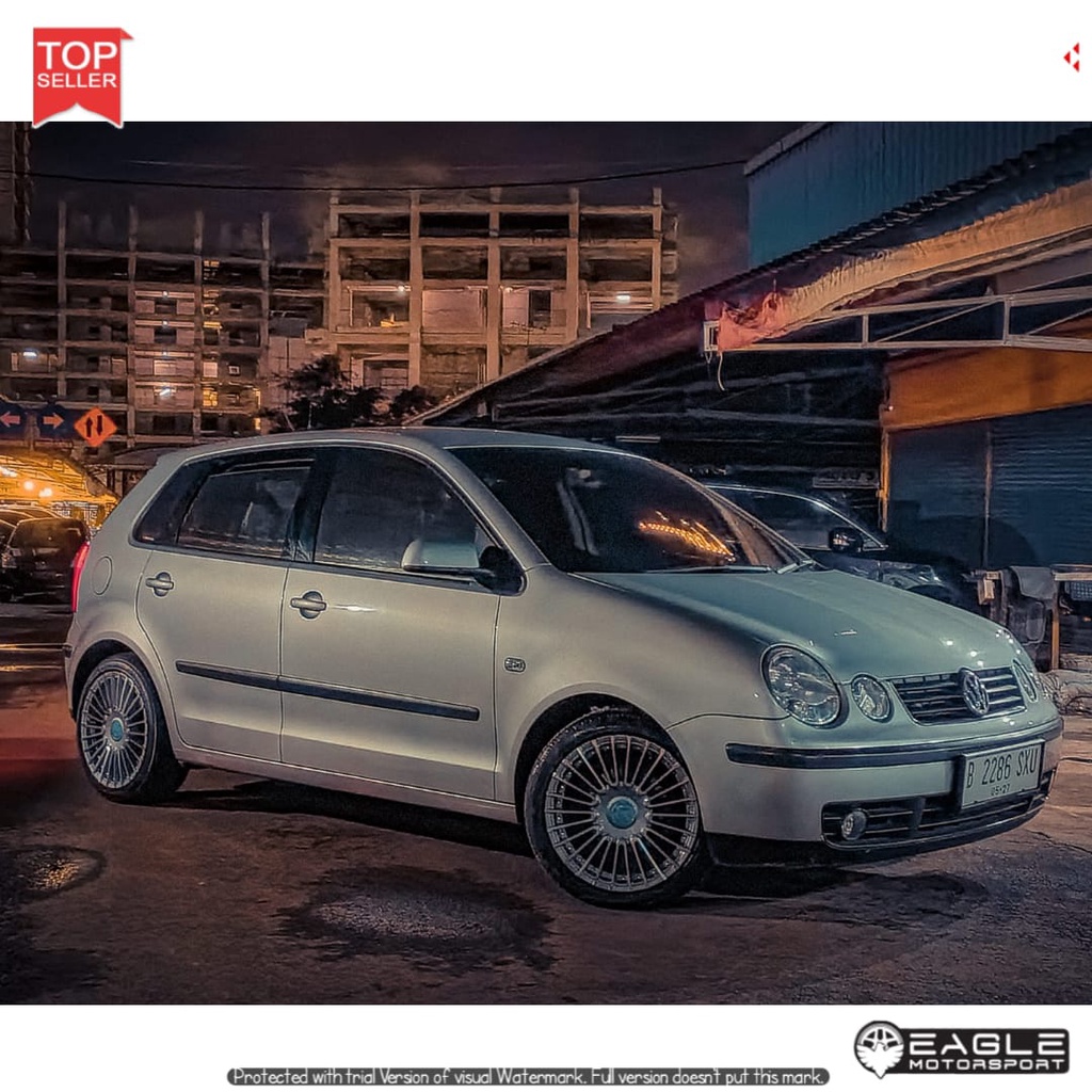 VELG MOBIL R16 RING 16 VELG MOBIL VW POLO HSR WHEEL AMARASI