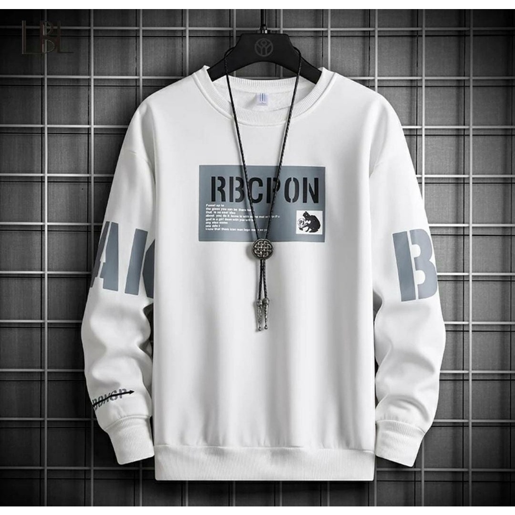 Sweater Crewneck pria/wanita GOOD termurah /bahan fleece lembut dan tebal Jaket Distro Keren Terbaru