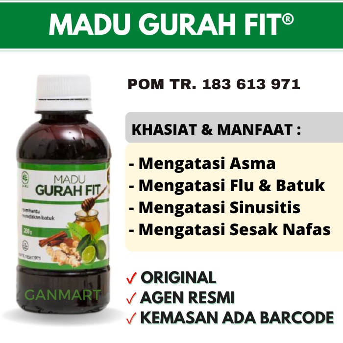

Madu Gurah Fit | Obat Herbal Sinusitis | Gangguan Sinus Dan Pernafasan