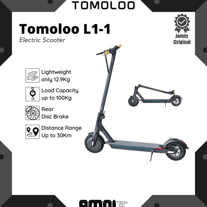 Jual Tomoloo L11 Electric Scooter Foldable Skuter Listrik Lipat Shopee Indonesia