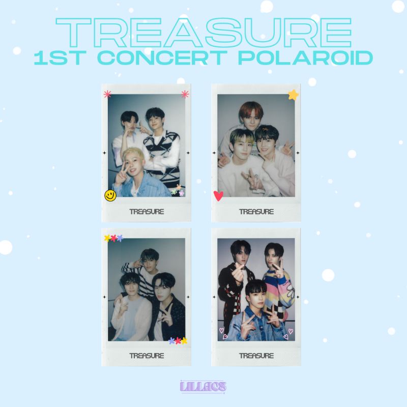 TREASURE 1ST CONCERT POLAROID UNOFF