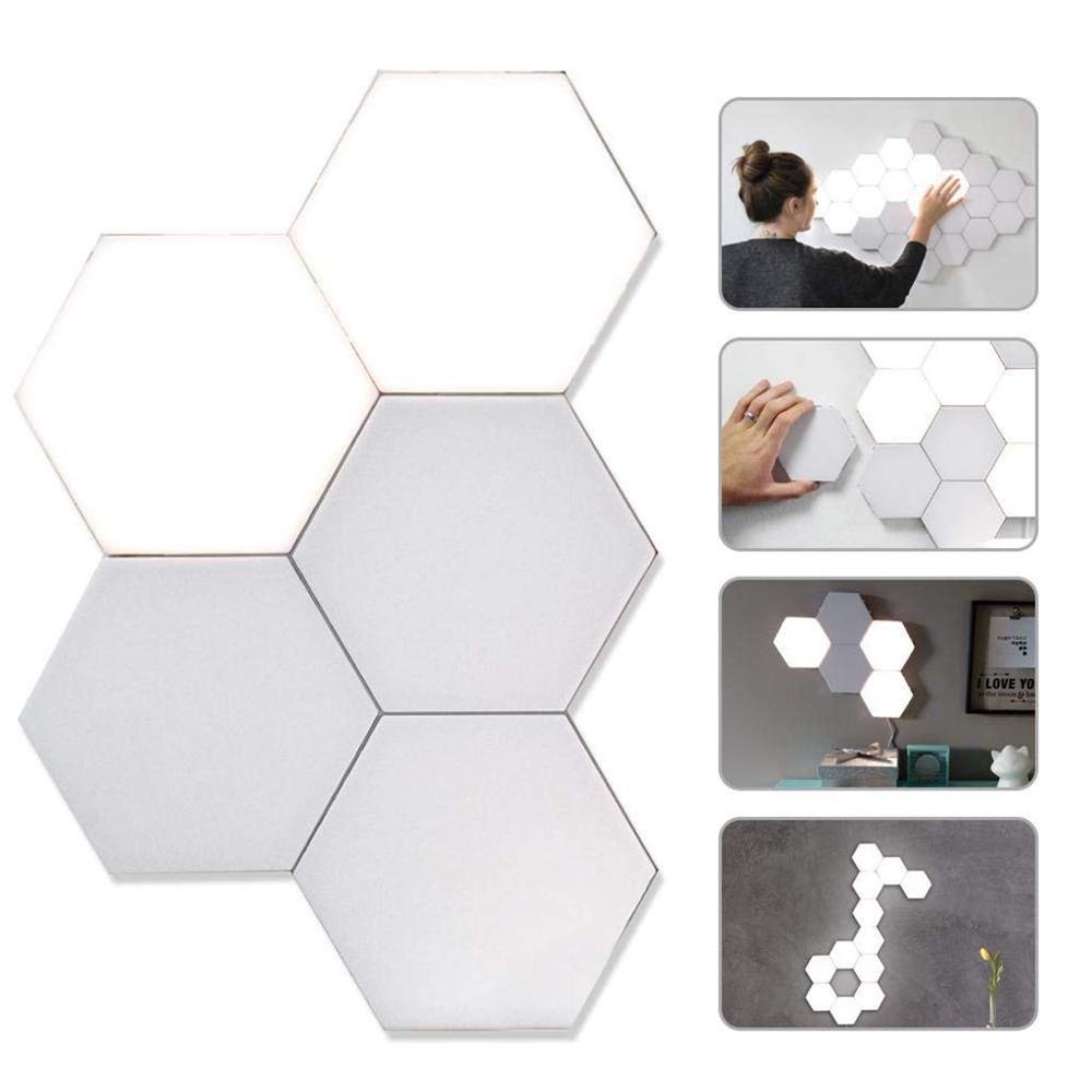 Lampu Dinding Hias Sentuh Lampu Dinding Led Hias Sentuh Quantum Lamp Modular Hexagon Touch