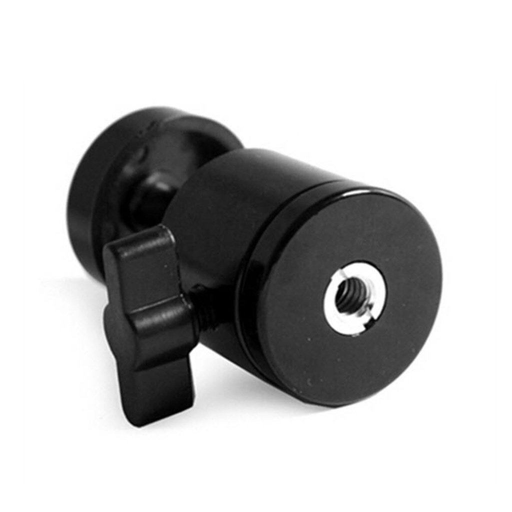 Mini Ball Head 1/4 Screw Ballhead Tripod Camera Tripod DSLR 360 Swivel