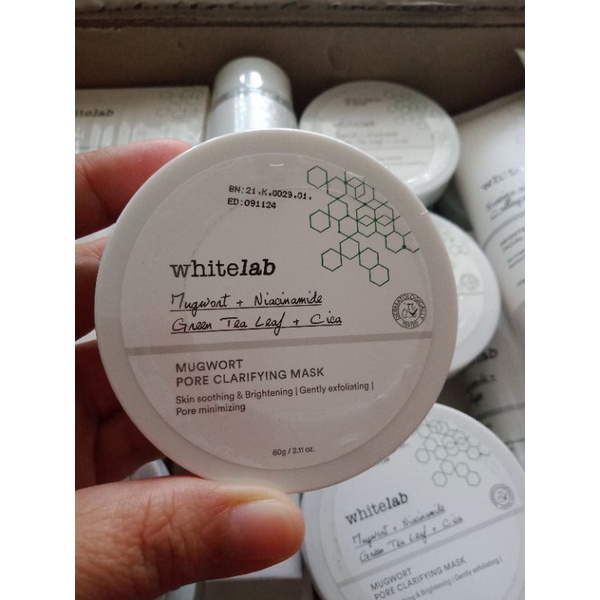 Whitelab Skincare Mugwort Masker wajah
