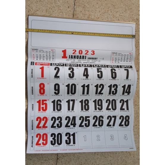 

Kalender 2023 JUMBO