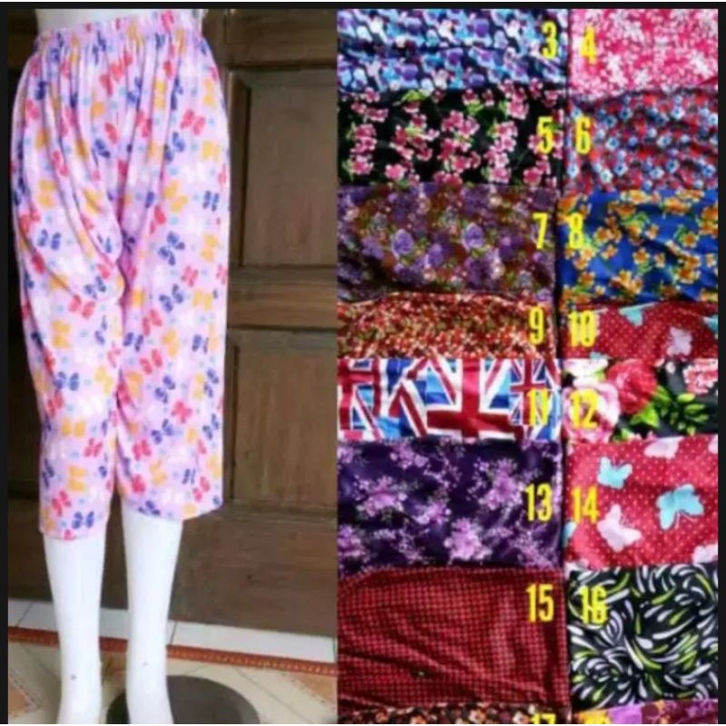 Celamis pendek jumbo celana wanita terlaris