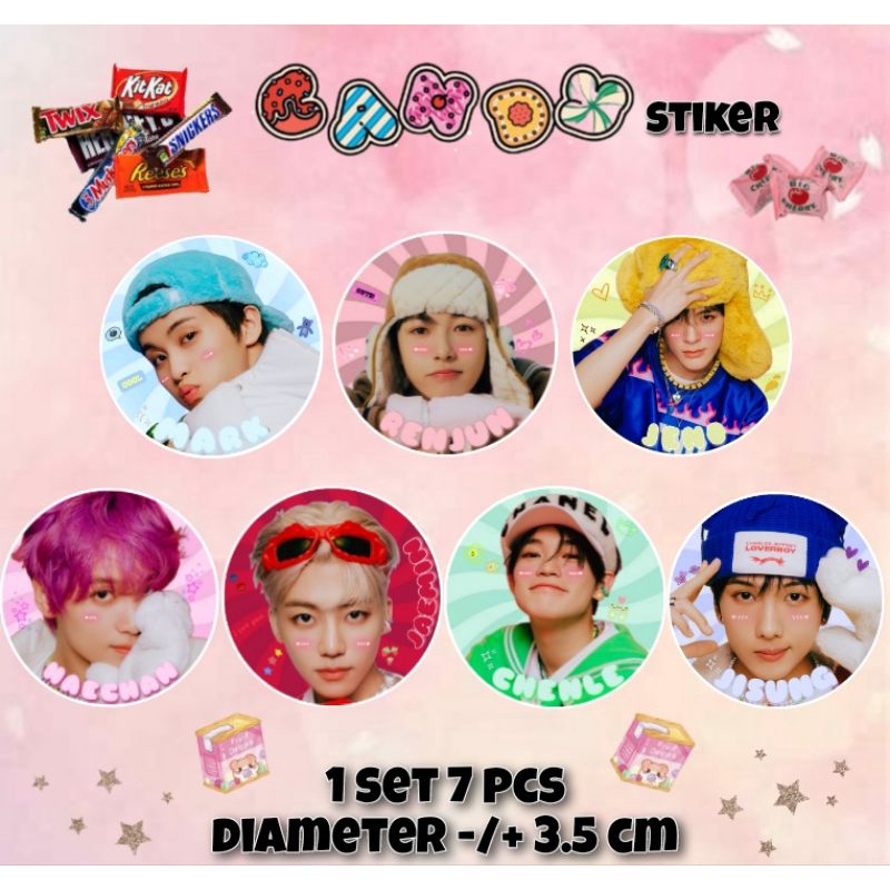 

Stiker NCT Dream Candy Sticker Set 7 Pcs