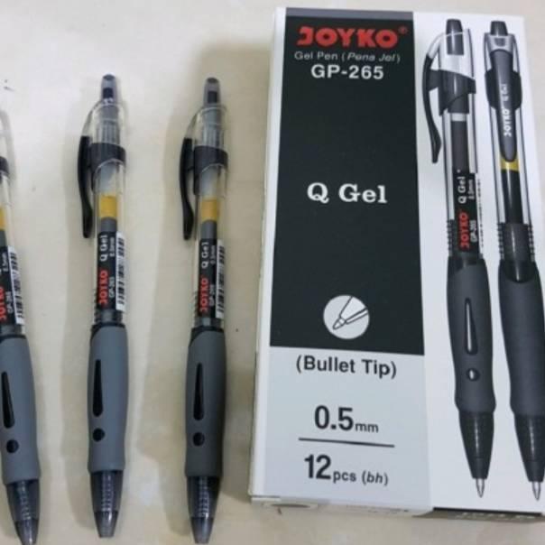 

~~► BOLPOINT GEL JOYKO ,BOLPOINT GEL GP-265. ISI 1 PAK 12 PCS