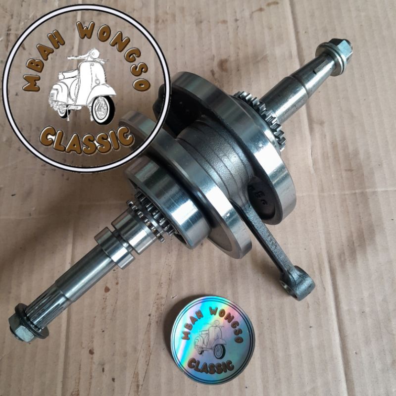 KRUK AS BANDUL STANG SEHER CRANKSHAFT KREK AS FREEGO 125 GEAR 125 FAZZIO 125 ORIGINAL