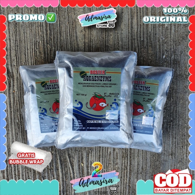 Boster AQUAENZYMS 100 gram bioflog