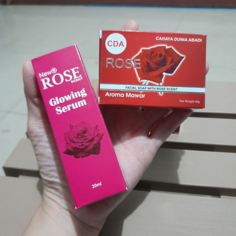 Cream ROSE Cream Wajah Kosmetik Skincare Make Up Makeup  Kecantikan