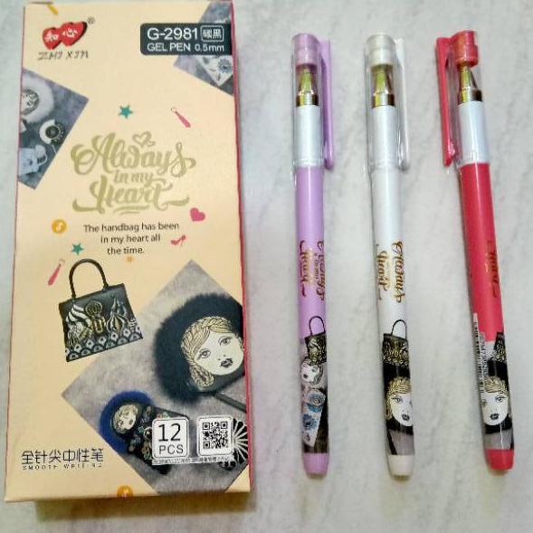 

Segera Cek Pulpen gel / gel pen lovein zhi xin zhixin