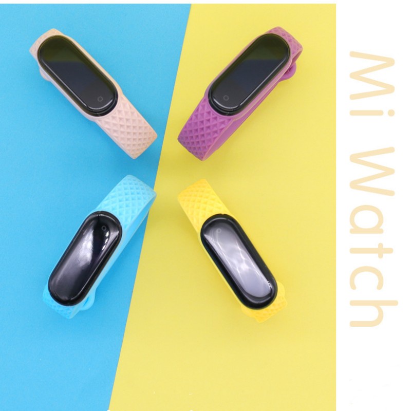 Pola Berlian Strap XiaoMi Mi Band 6 / Mi Band 5 / Mi Band 4 / Mi Band 3  Tail XiaoMi Mi Band