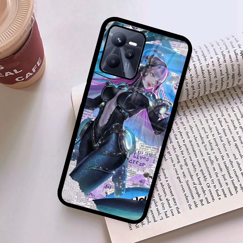(SV53) Case Kilau Realme C35 | C35 | Casing Hp Realme | Pelindung Smartphone | Motif Ml