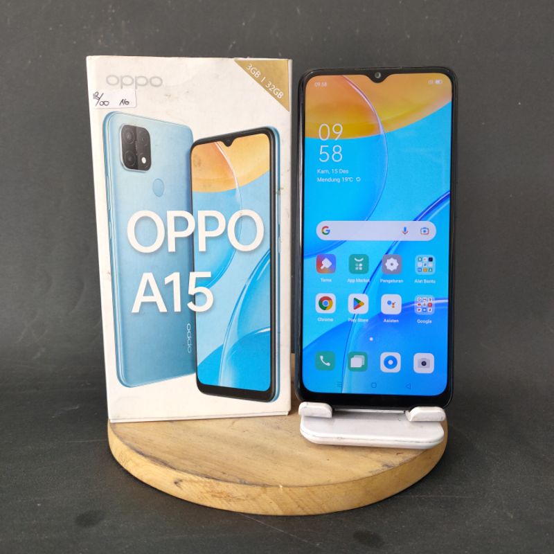 OPPO A15 3/32 GB BLACK SECOND