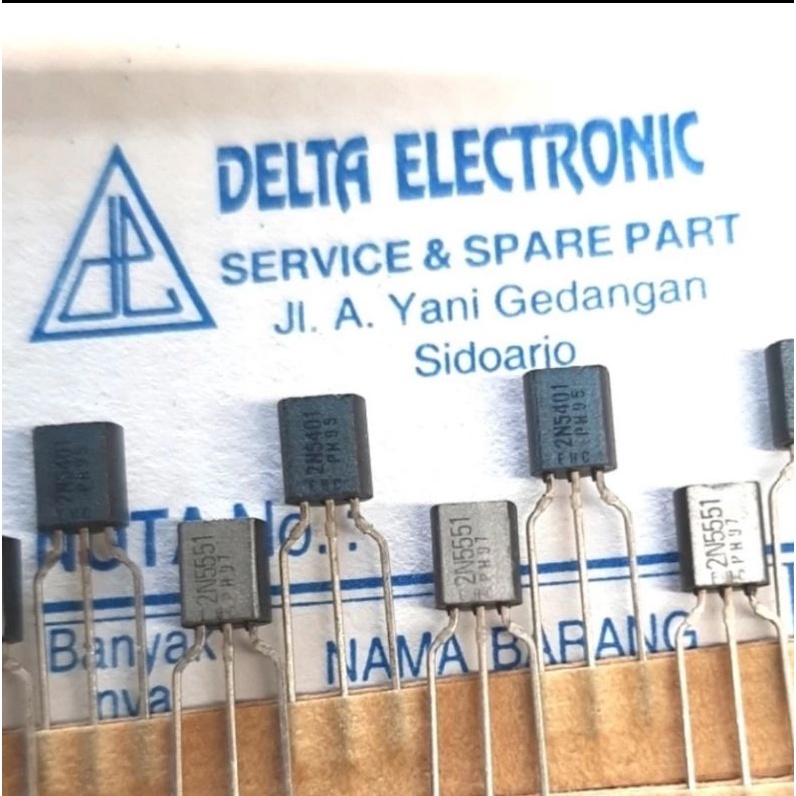 2N5551 2N5401 PHILIPS SETT1 Per 1 set