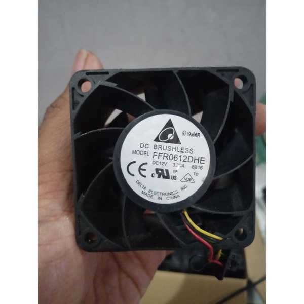 Kipas high speed 12v 6cm