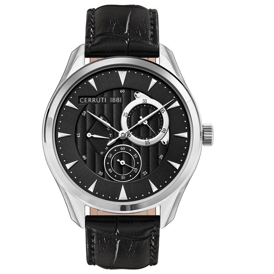 CERRUTI CRA29904 Jam Tangan Pria Black Canazei