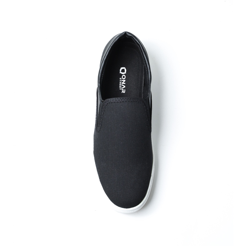 Sepatu Sneakers Pria Casual OnarStreet Slip On Kanvas ORIGINAL