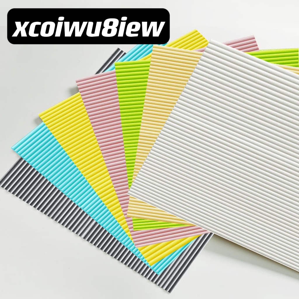 3D otomatis wallpaper, bergaris-garis dinding kamar tidur dengan latar belakang kedap air