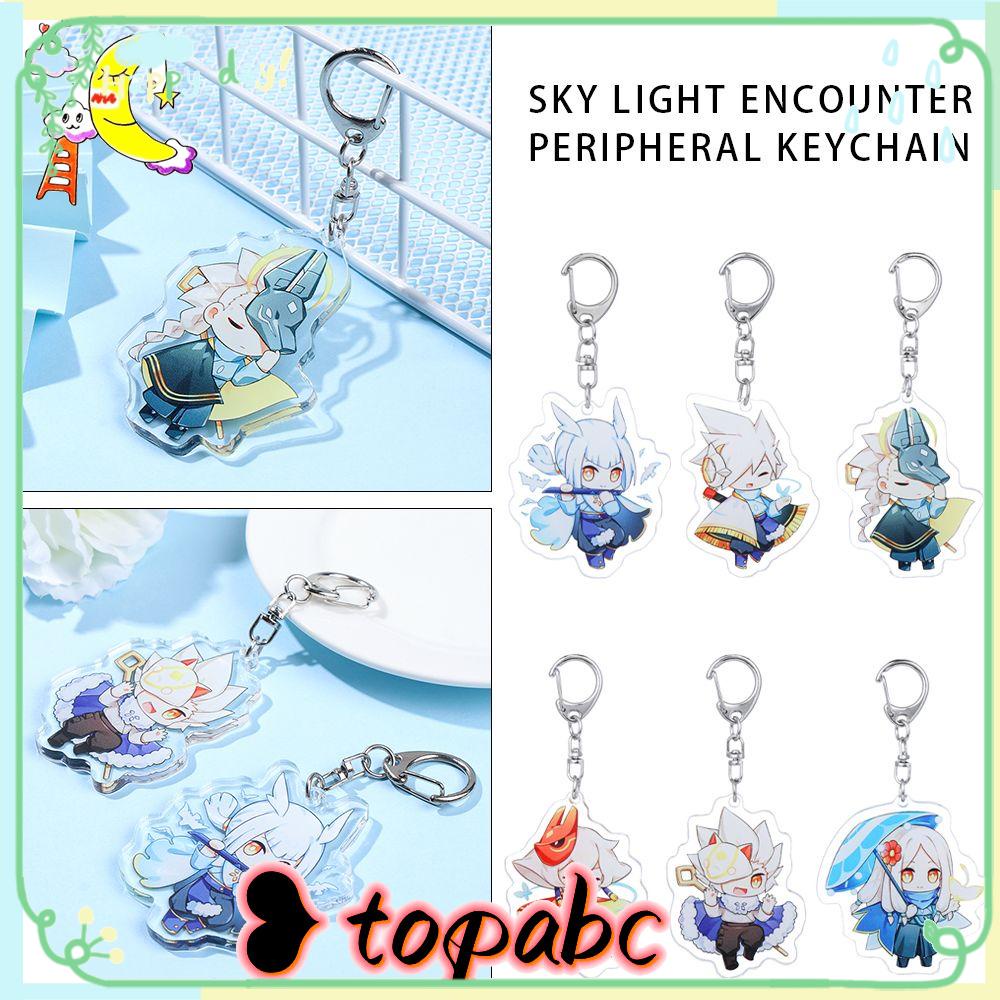 Top Sky Light Encounter Ornaments Liontin Gantungan Kunci Shiratori Acrylic