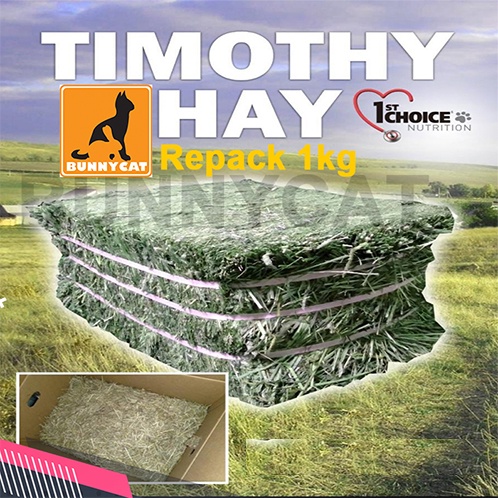 Timothy Hay 2nd cut 1kg Rumput Hay Kelinci First Choice 1st