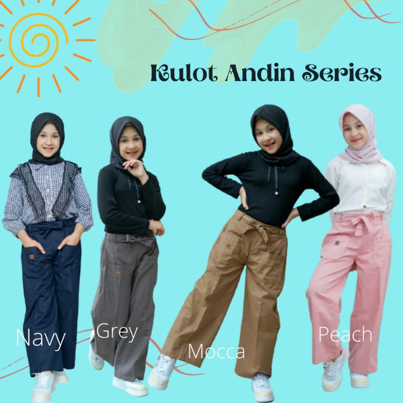 Kulot Anak Andin Series Rainbow