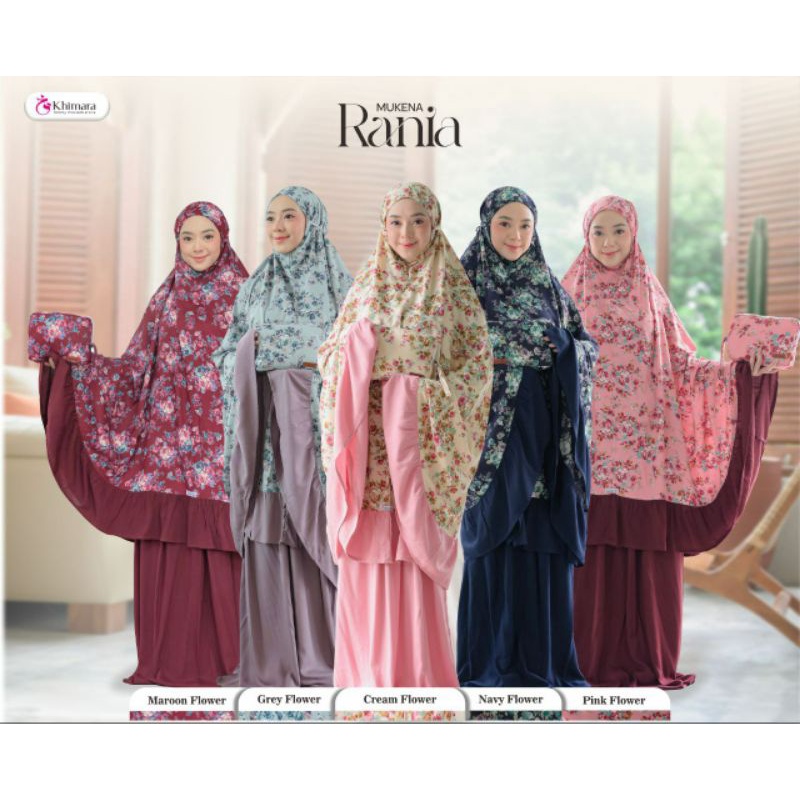Mukena Rayon Rotary Rania By Falova