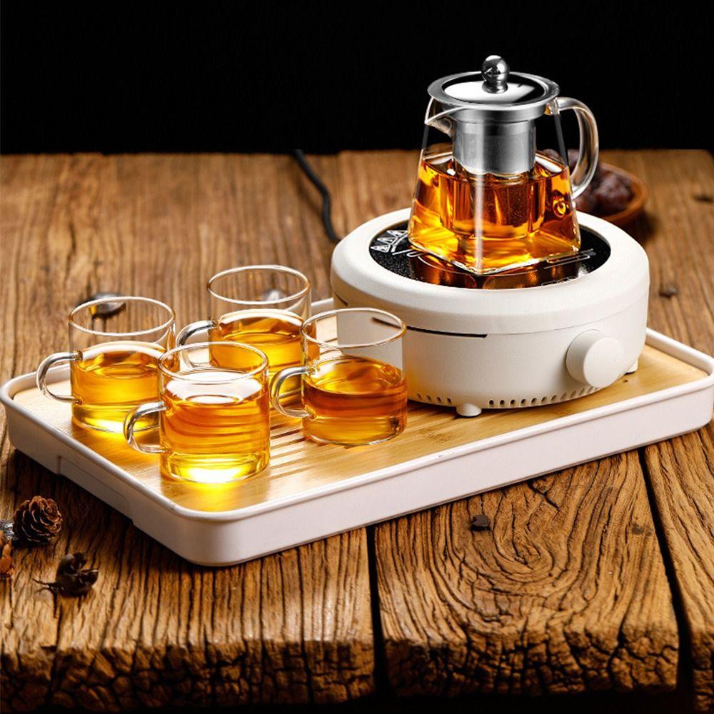 Preva 750ML Teko Kaca Baru Seluruh Keluarga Travel Cooker Menebal Tahan Panas Teko Portabel