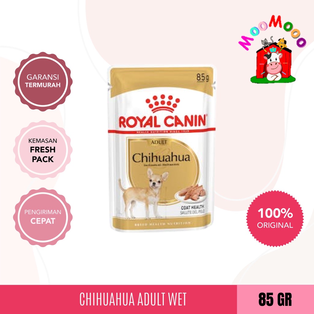 Royal Canin Chihuahua adult 85gr - Makanan Anjing / Dog Food