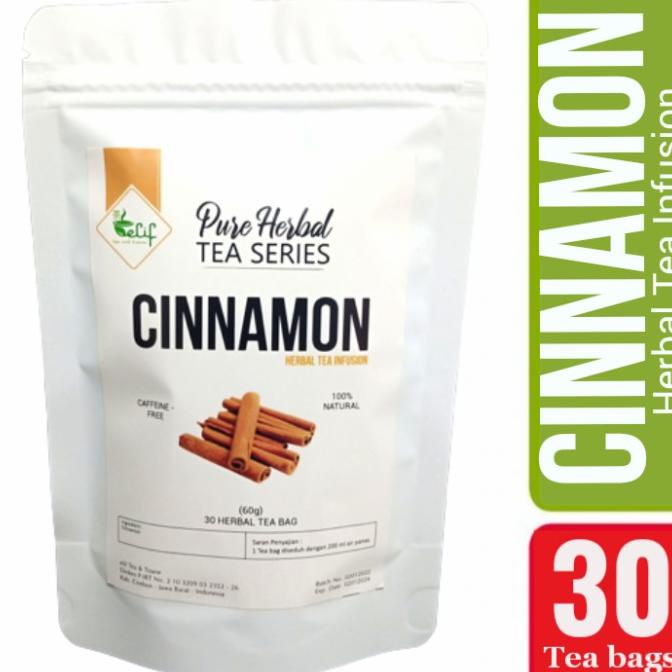 

[BISA COD] Cinnamon Tea : Cinnamon Kayu Manis Herbal Tea (30 Tea Bag)
