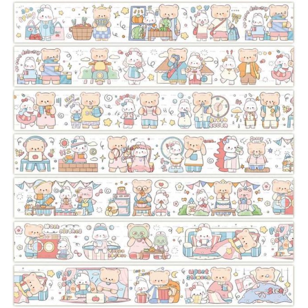 

Radish Ding Mengwusha Couple Activities 219cm Washi Sampler