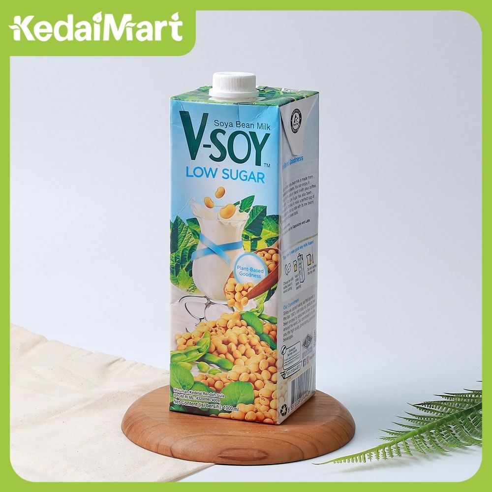 

V-Soy Soya Bean Milk Low Sugar & For Barista 1000 Ml