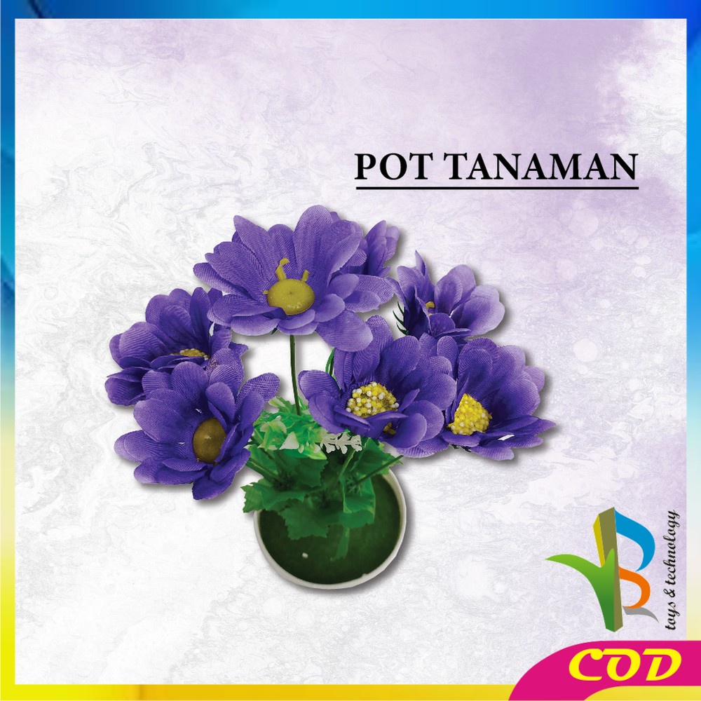 RB-C551 C555 Ornamen Pot Bunga Hias Tanaman Bunga Dekorasi Rumah Tanaman Artificial Daun Dekorasi Ruang Tamu