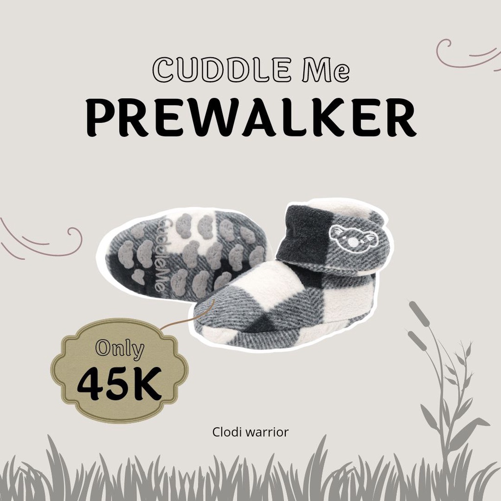 (Bisa COD)  CUDDLE ME prewalker - sepatu bayi 6 bulan - 1 tahun