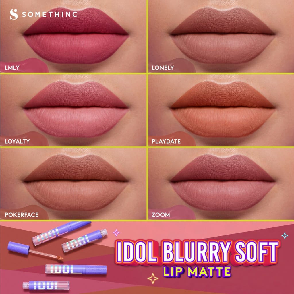 Somethinc Idol Blurry Soft Lip Matte - Lip Cream Matte