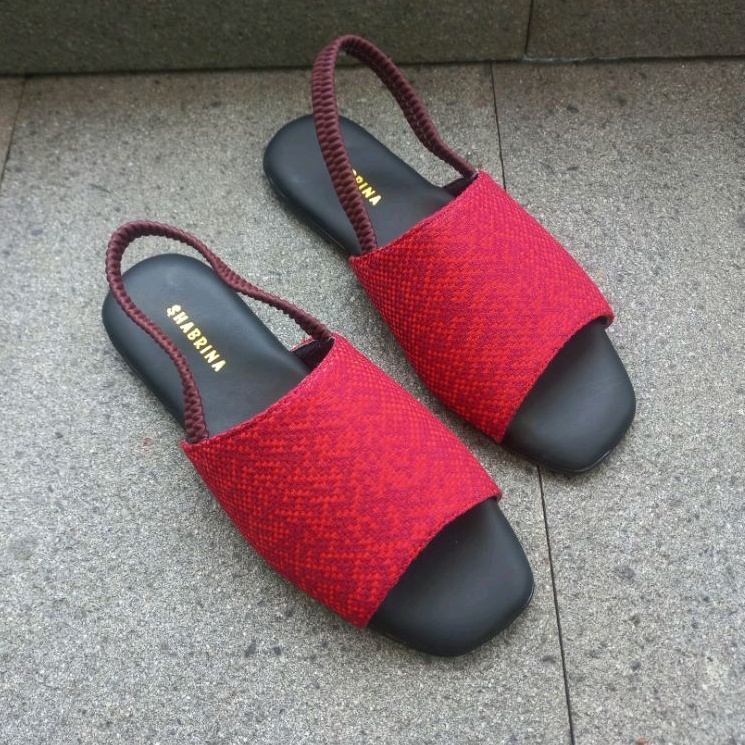 Shabrina Aurora Red Sepatu Big Size Jumbo 41-45